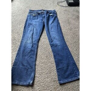 Levi's 524 Too Superlow Women's Size 15m Blue Jeans Denim Bootcut